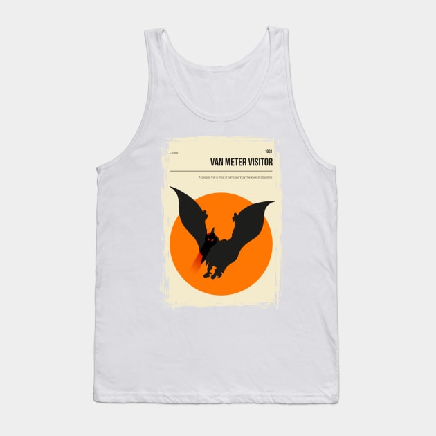 Van Meter Visitor Cryptid Cryptozoology Poster Tank Top by jornvanhezik